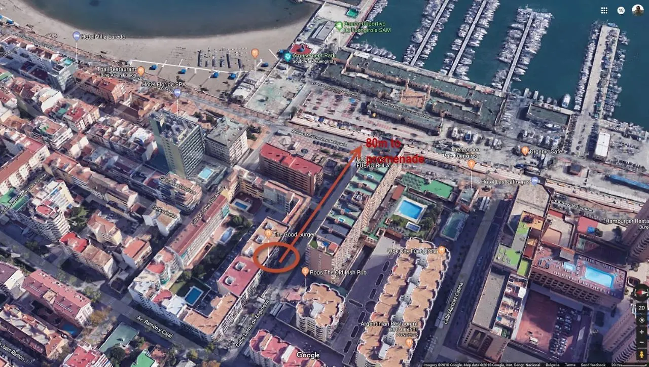New Central 2Br Apartment 100M-To-Beach Free Parking Fuengirola