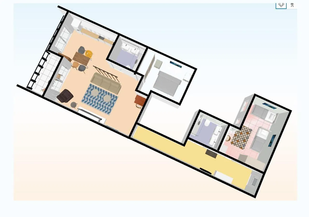 New Central 2Br Apartment 100M-To-Beach Free Parking Fuengirola